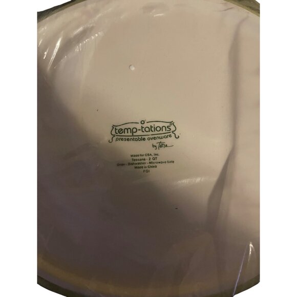 Temp-Tations Presentable Ovenware Chicken-Shaped Casserole Dish With Lid - Picture 8 of 15